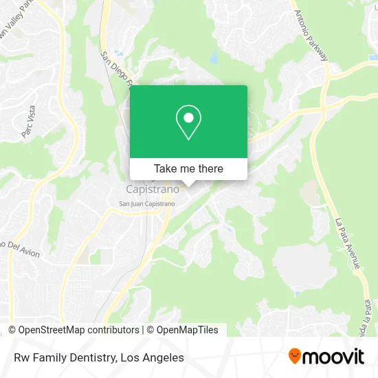 Rw Family Dentistry map