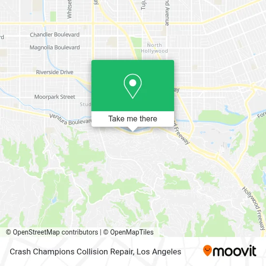 Crash Champions Collision Repair map