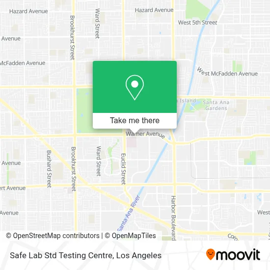 Safe Lab Std Testing Centre map