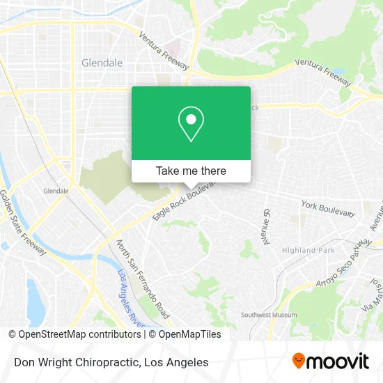 Don Wright Chiropractic map