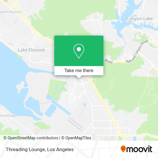 Threading Lounge map