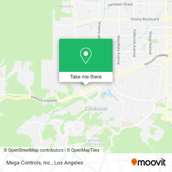 Mega Controls, Inc. map
