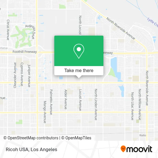 Ricoh USA map