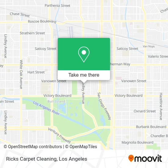 Ricks Carpet Cleaning map