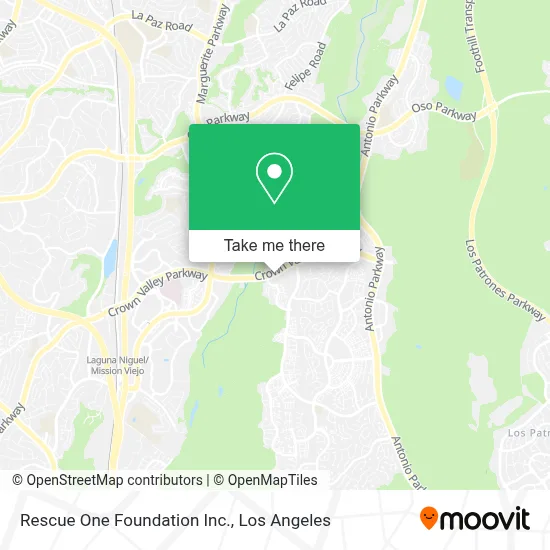 Rescue One Foundation Inc. map