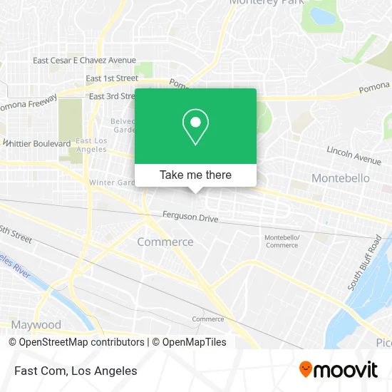 Fast Com map
