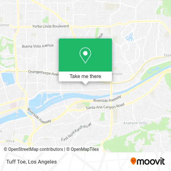 Tuff Toe map