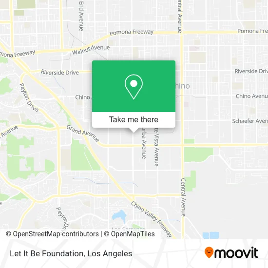 Let It Be Foundation map