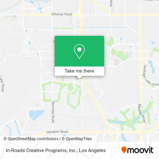 In-Roads Creative Programs, Inc. map