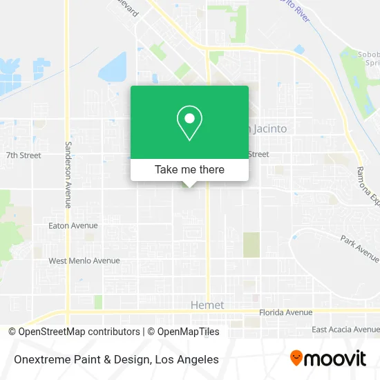 Onextreme Paint & Design map