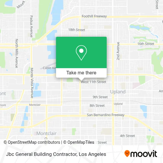 Jbc General Building Contractor map