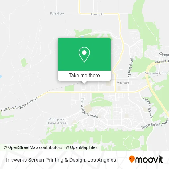 Inkwerks Screen Printing & Design map