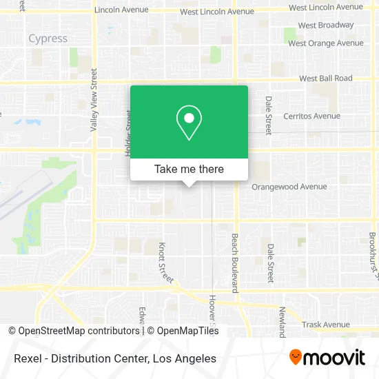 Rexel - Distribution Center map