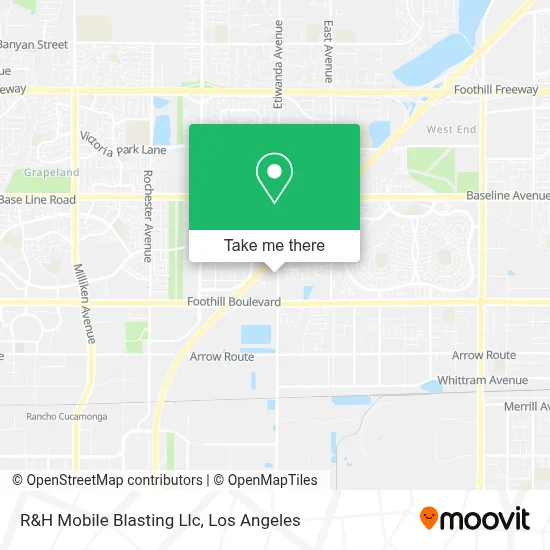 R&H Mobile Blasting Llc map