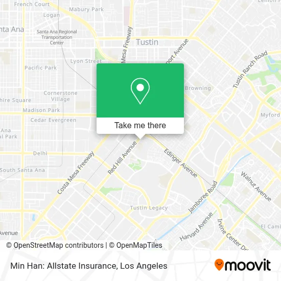 Min Han: Allstate Insurance map