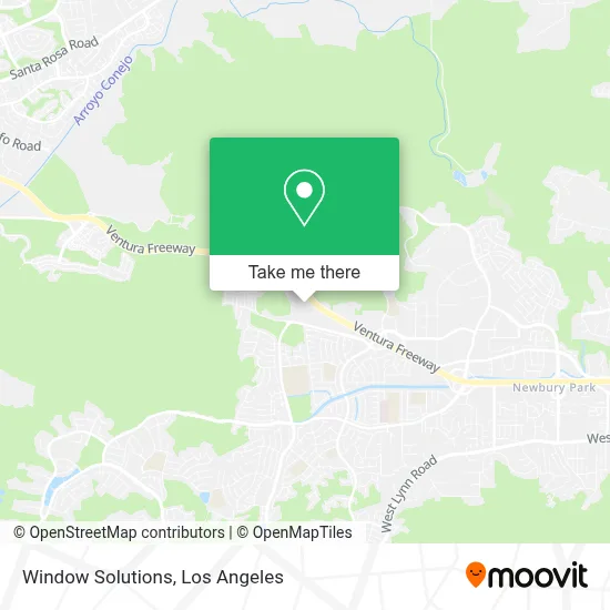Window Solutions map