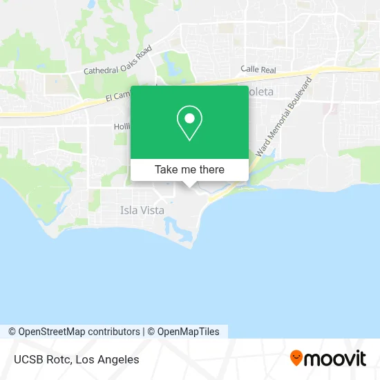 UCSB Rotc map
