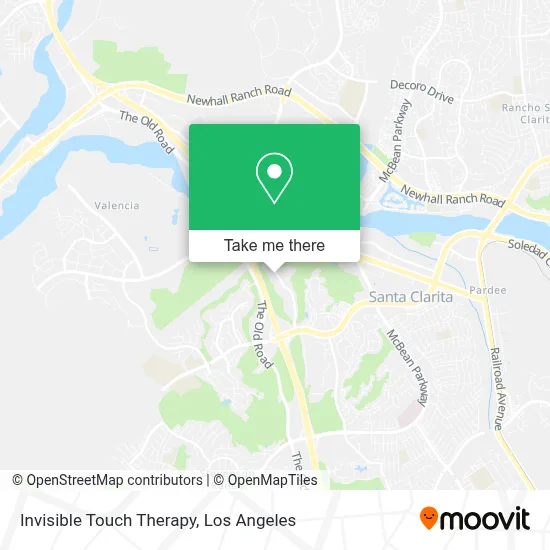 Invisible Touch Therapy map