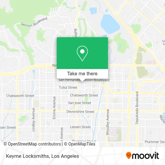 Keyme Locksmiths map