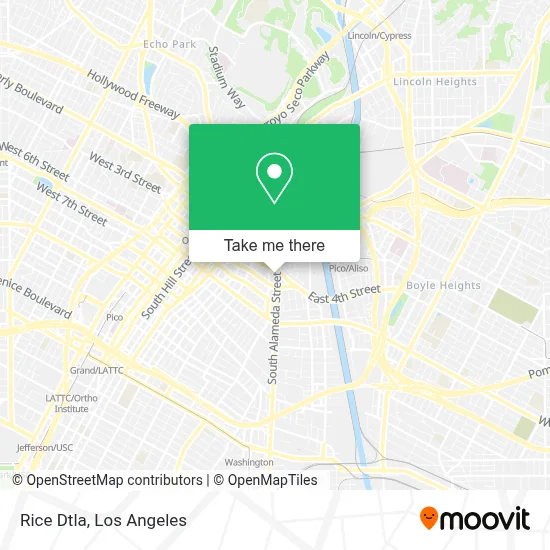 Rice Dtla map