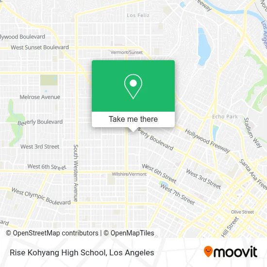 Rise Kohyang High School map