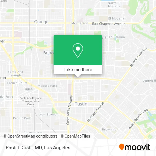 Rachit Doshi, MD map