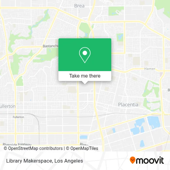 Library Makerspace map