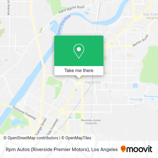 Rpm Autos (Riverside Premier Motors) map