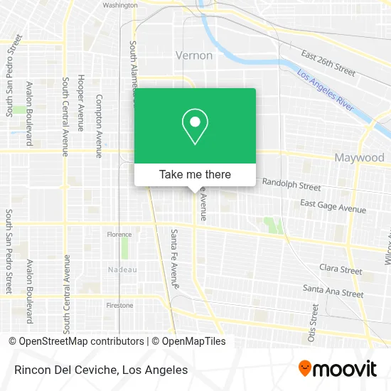 Rincon Del Ceviche map
