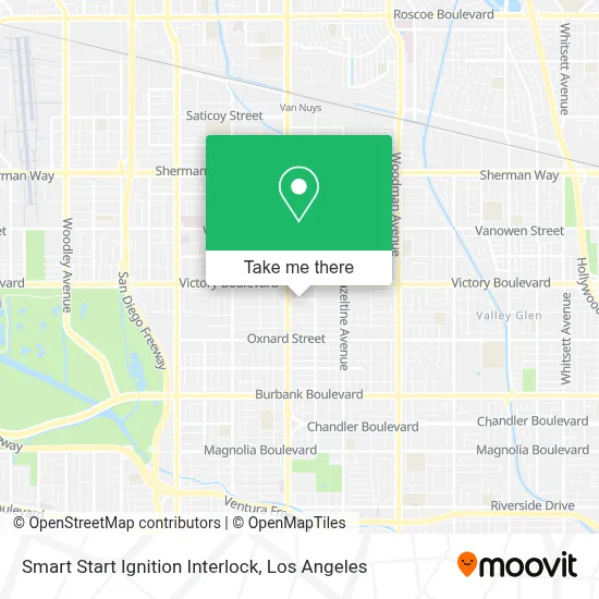 Smart Start Ignition Interlock map
