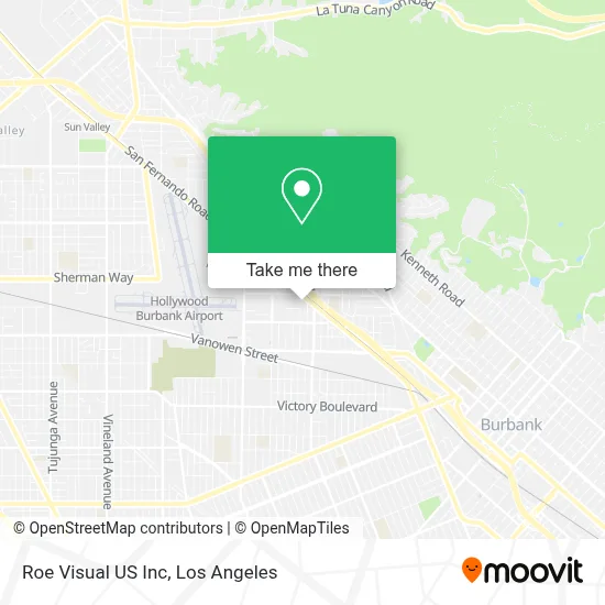 Roe Visual US Inc map