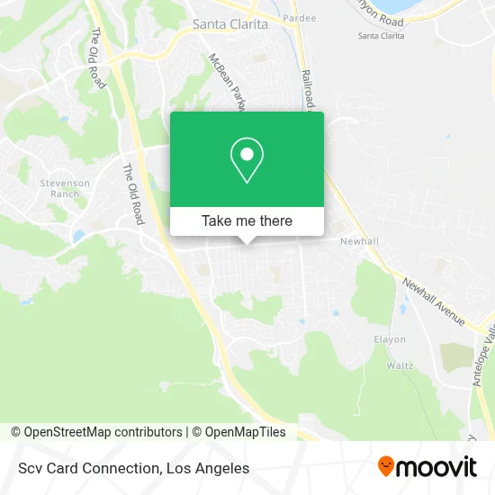 Scv Card Connection map
