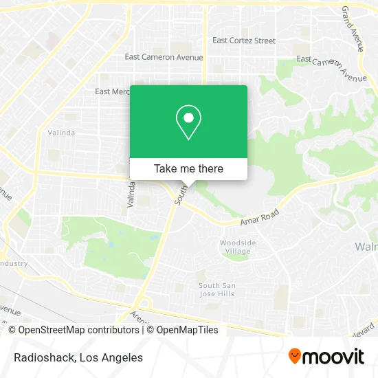 Radioshack map
