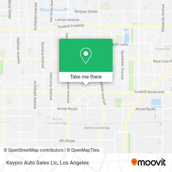 Keypro Auto Sales Llc map