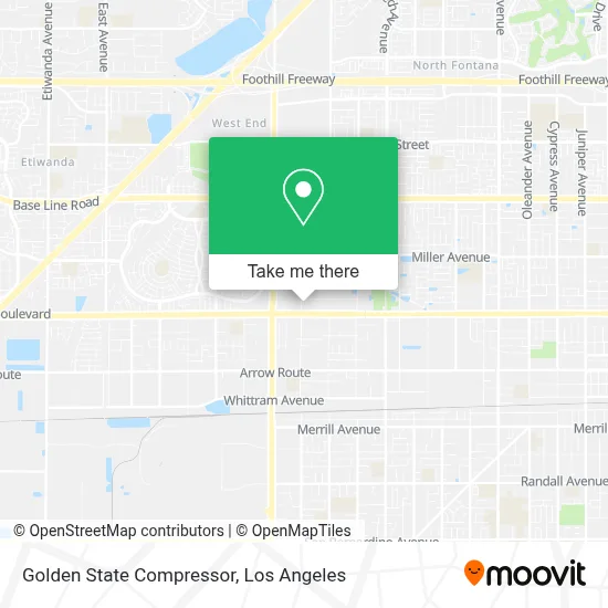 Golden State Compressor map