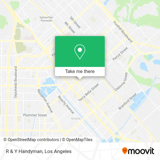 R & Y Handyman map