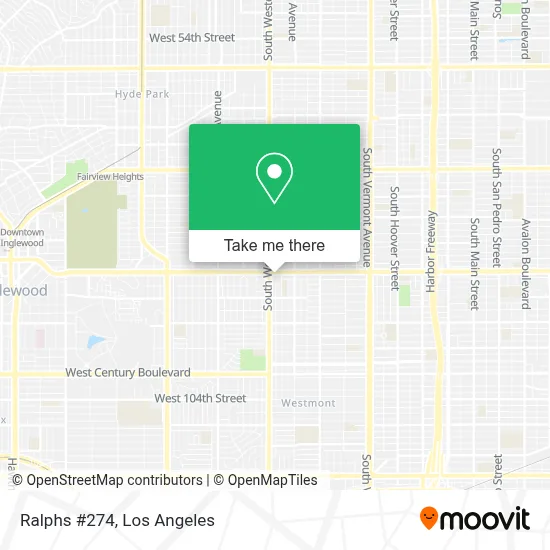 Ralphs #274 map
