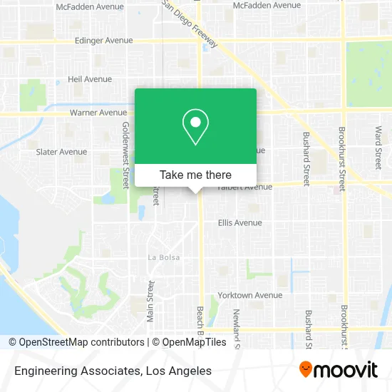 Engineering Associates map