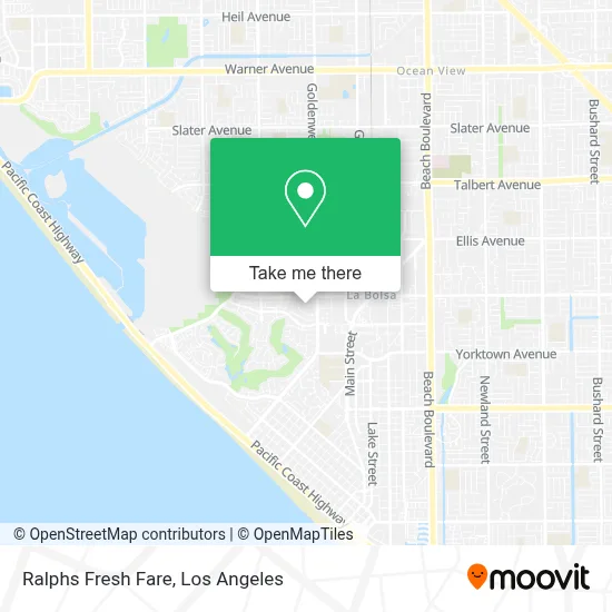 Ralphs Fresh Fare map