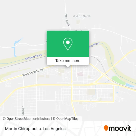 Martin Chiropractic map