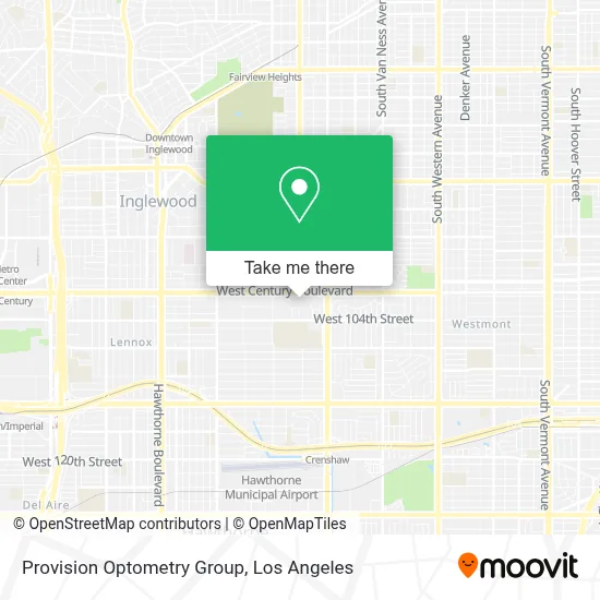 Provision Optometry Group map