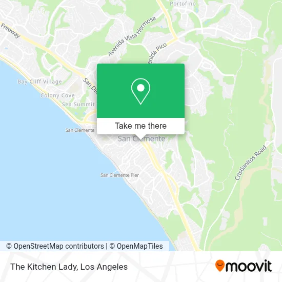 The Kitchen Lady map