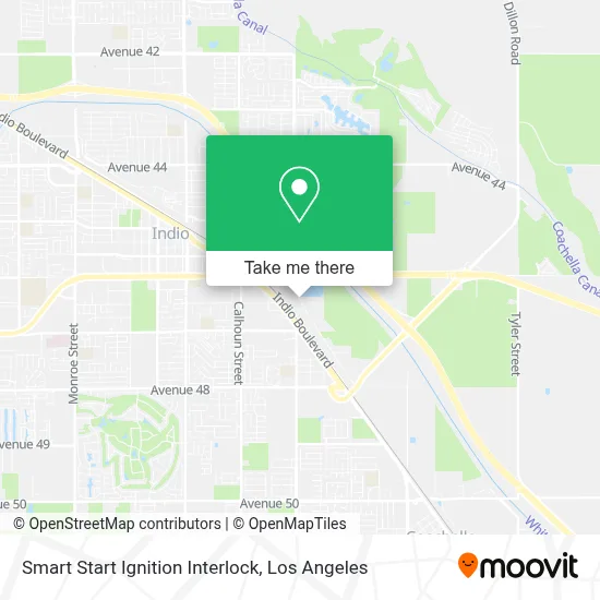 Smart Start Ignition Interlock map