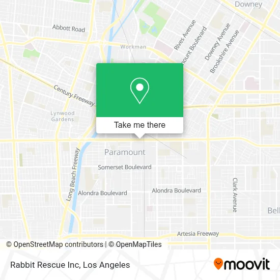 Rabbit Rescue Inc map