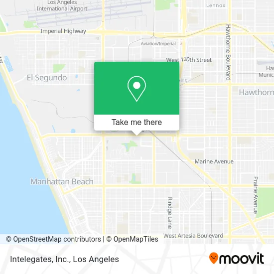 Intelegates, Inc. map