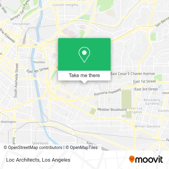 Loc Architects map