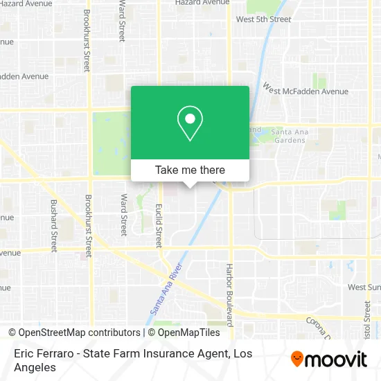 Eric Ferraro - State Farm Insurance Agent map