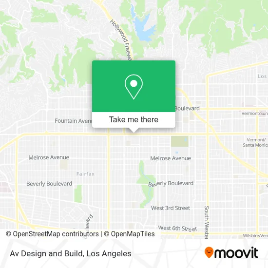 Av Design and Build map