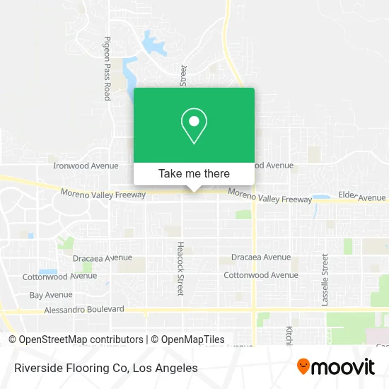 Riverside Flooring Co map