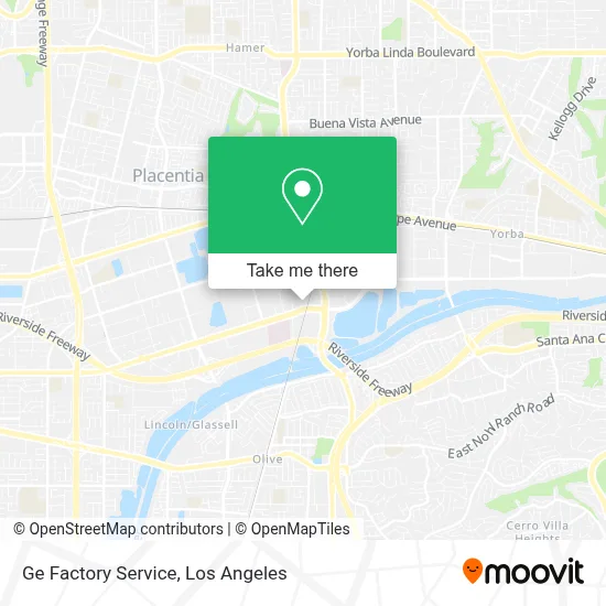 Ge Factory Service map